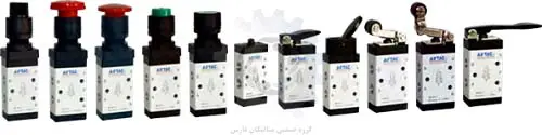 متالیکان فارس-شیر کنترل AIRTAC مدل M5 (5.2 way)